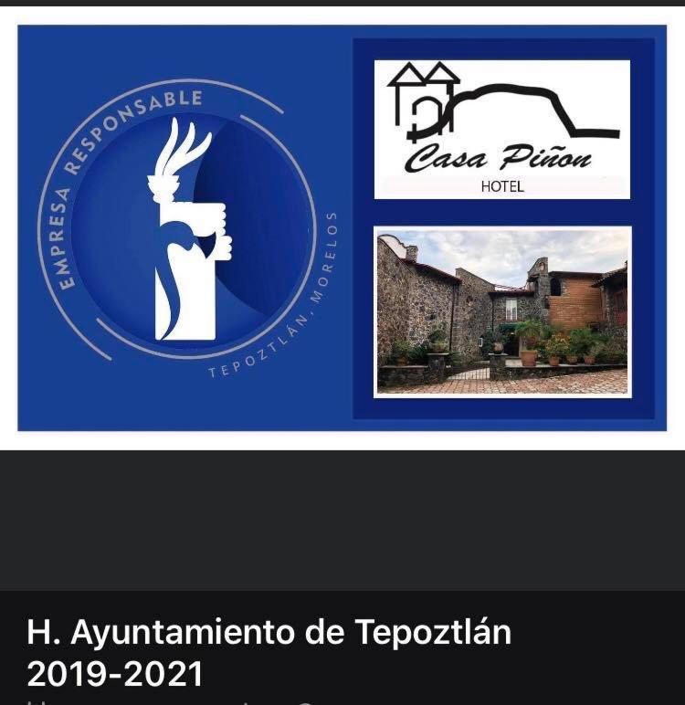 טפוזטלן Hotel Casa Pinon מראה חיצוני תמונה